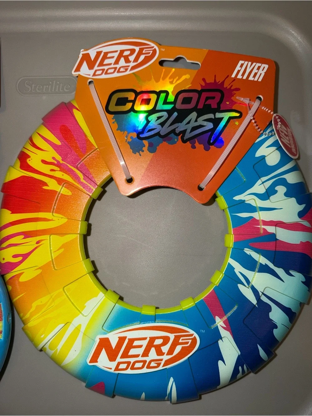 Nerf Color Blast Dog Toy Bundle!